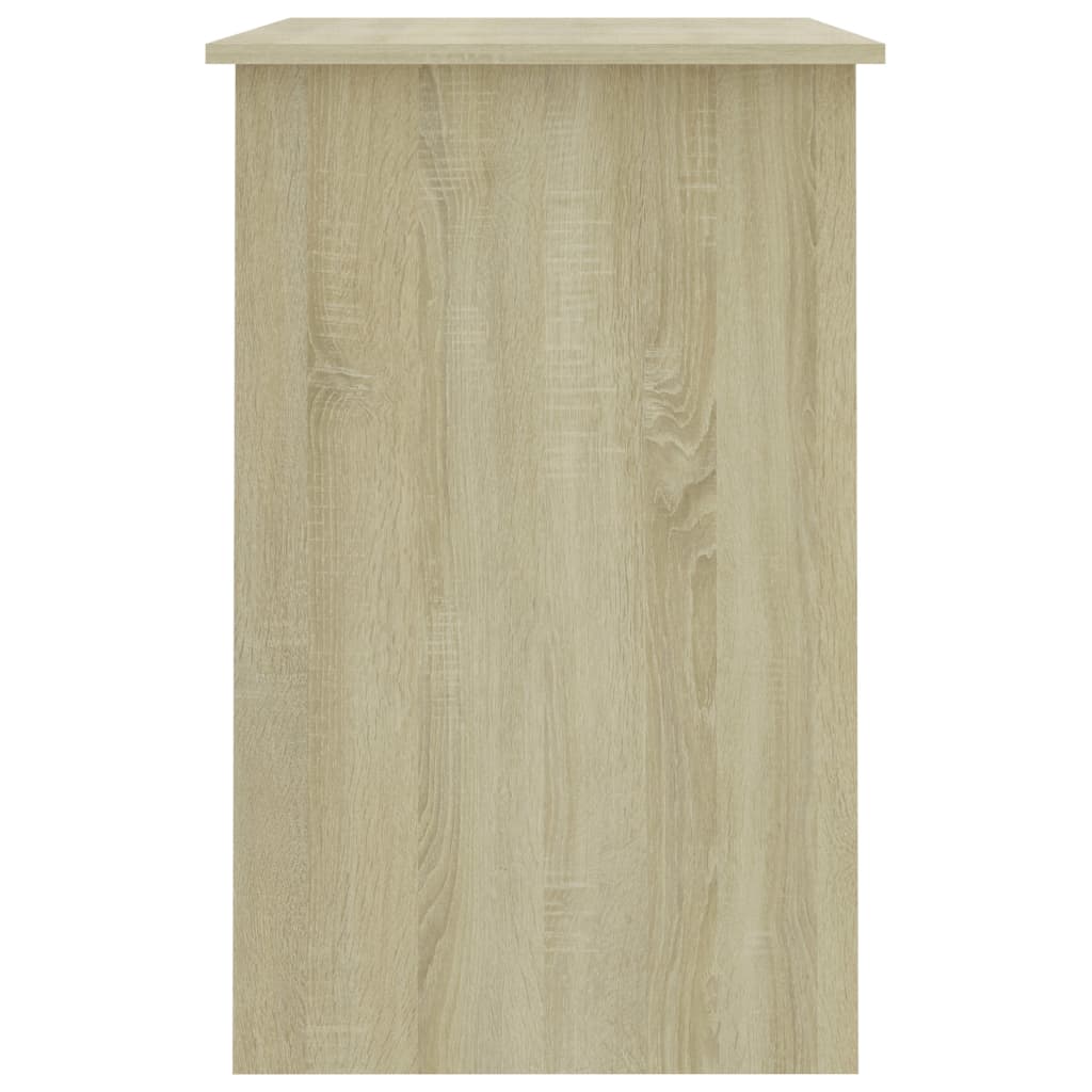 Schreibtisch Sonoma-Eiche 100x50x76 cm Holzwerkstoff - Premium Schreibtische - Just €104.80! Shop now at homesales4u