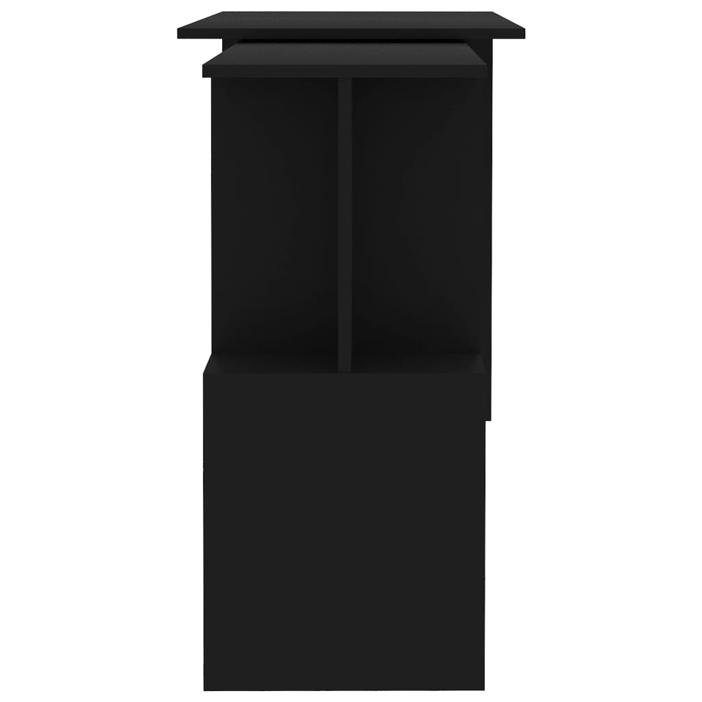 Eckschreibtisch Schwarz 200x50x76 cm Holzwerkstoff - Premium Schreibtische - Just €121.68! Shop now at homesales4u