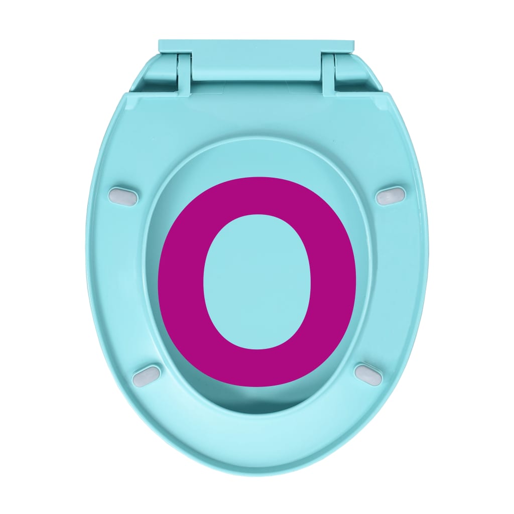 Toilettensitz mit Absenkautomatik Grün Oval - Premium Toilettensitze - Just €35.15! Shop now at homesales4u