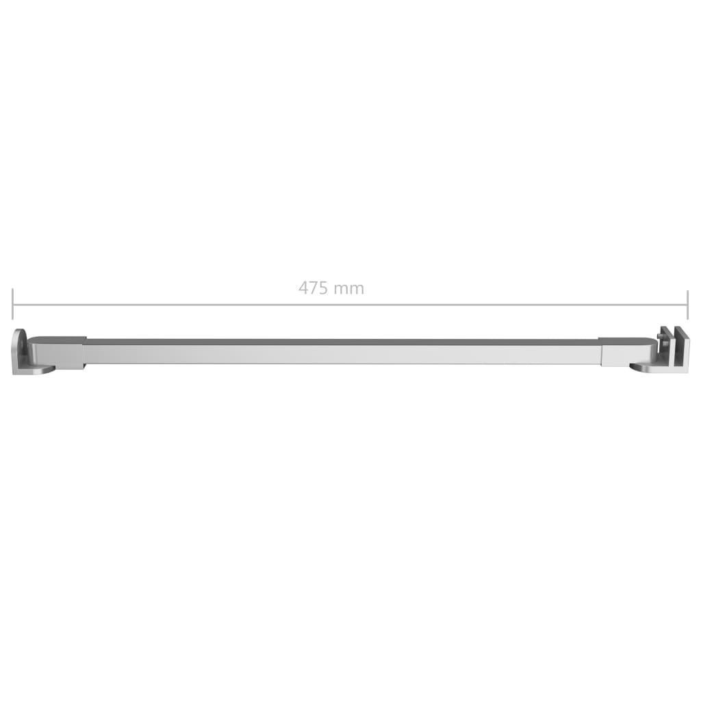 Duschwand-Stabilisierungsstange Edelstahl 47,5 cm - Premium Duschkabinen & -türen - Just €30.20! Shop now at homesales4u