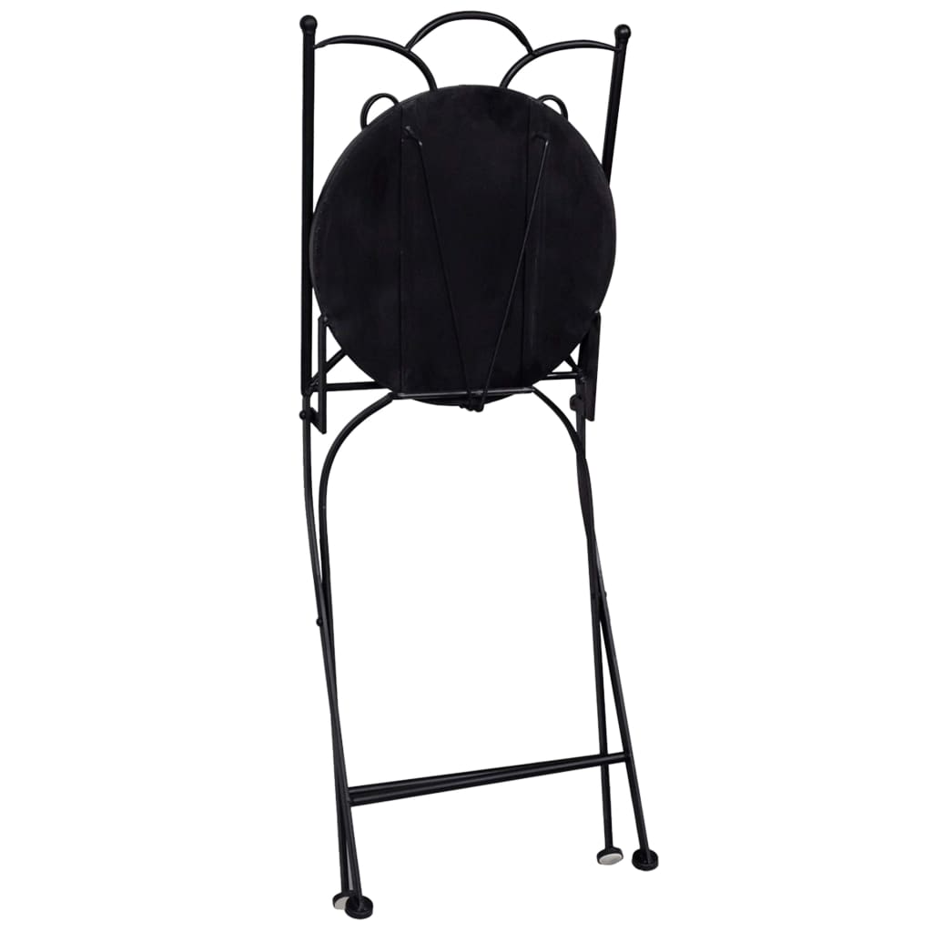 3-tlg. Bistro-Set Mosaik Keramik Schwarz und Weiß - Premium Gartenmöbel-Sets - Just €308.27! Shop now at homesales4u