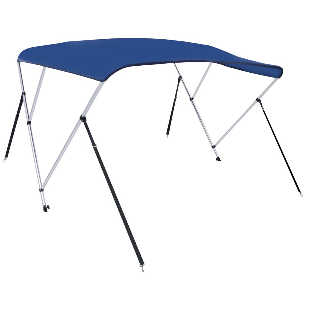 3-Bow Bimini Top Blau 183x140x137 cm - Premium Bootspersenninge & Bootsplanen - Just €172.75! Shop now at homesales4u