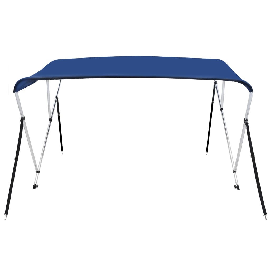 3-Bow Bimini Top Blau 183x140x137 cm - Premium Bootspersenninge & Bootsplanen - Just €172.75! Shop now at homesales4u