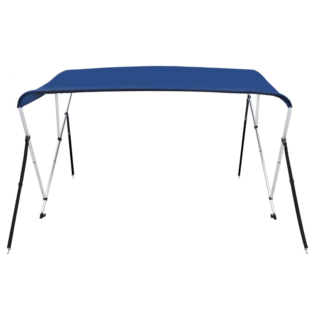 3-Bow Bimini Top Blau 183x160x137 cm - Premium Bootspersenninge & Bootsplanen - Just €187.52! Shop now at homesales4u