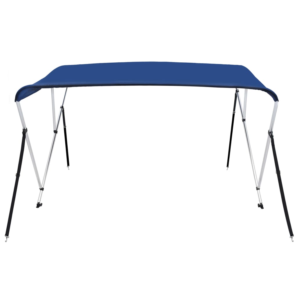 3-Bow Bimini Top Blau 183x196x137 cm - Premium Bootspersenninge & Bootsplanen - Just €196.87! Shop now at homesales4u