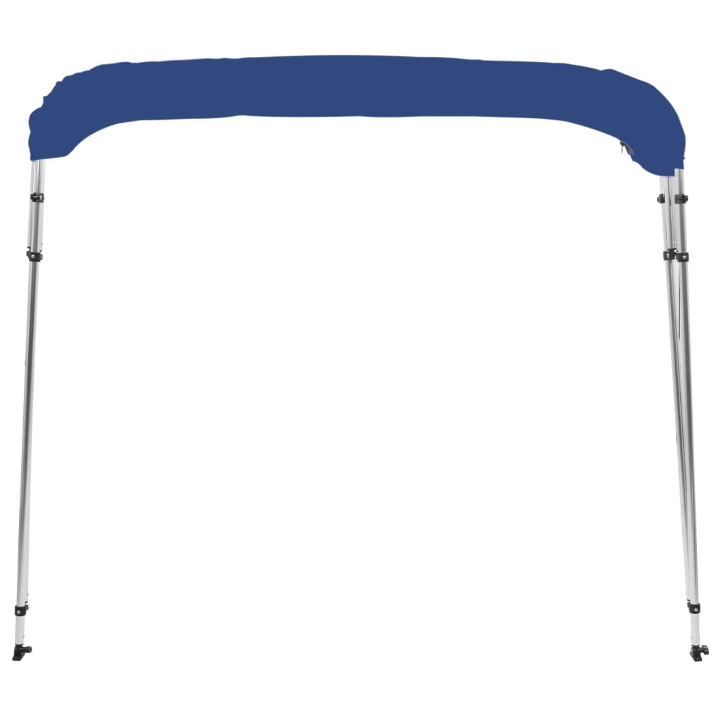 4-Bow Bimini Top Blau 243x180x137 cm - Premium Bootspersenninge & Bootsplanen - Just €253.35! Shop now at homesales4u