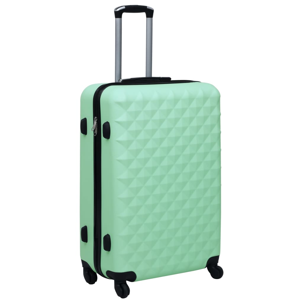 Hartschalen-Trolley-Set 3 Stk. Minzgrün ABS - Premium Reisekoffer - Just €164.93! Shop now at homesales4u