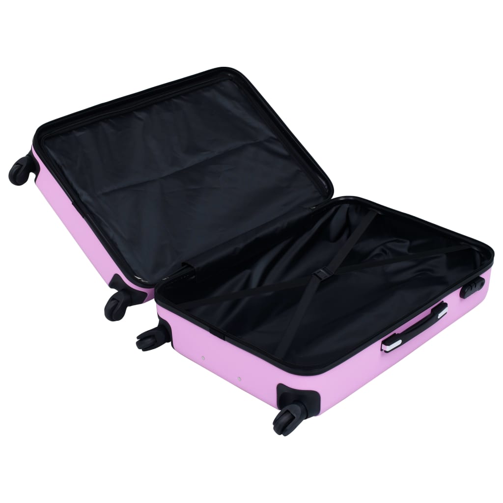 Hartschalen-Trolley Rosa ABS - Premium Reisekoffer - Just €76.64! Shop now at homesales4u