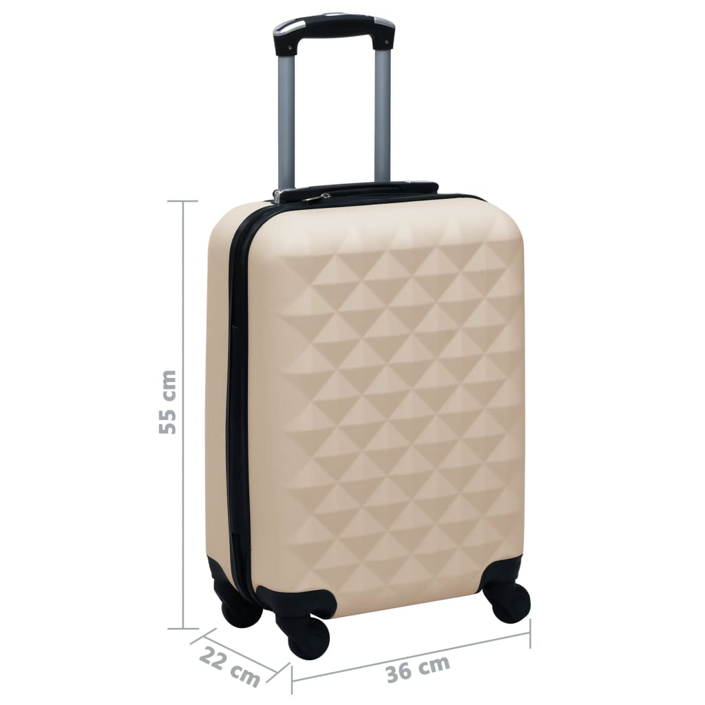 Hartschalen-Trolley Golden ABS - Premium Reisekoffer - Just €69.12! Shop now at homesales4u