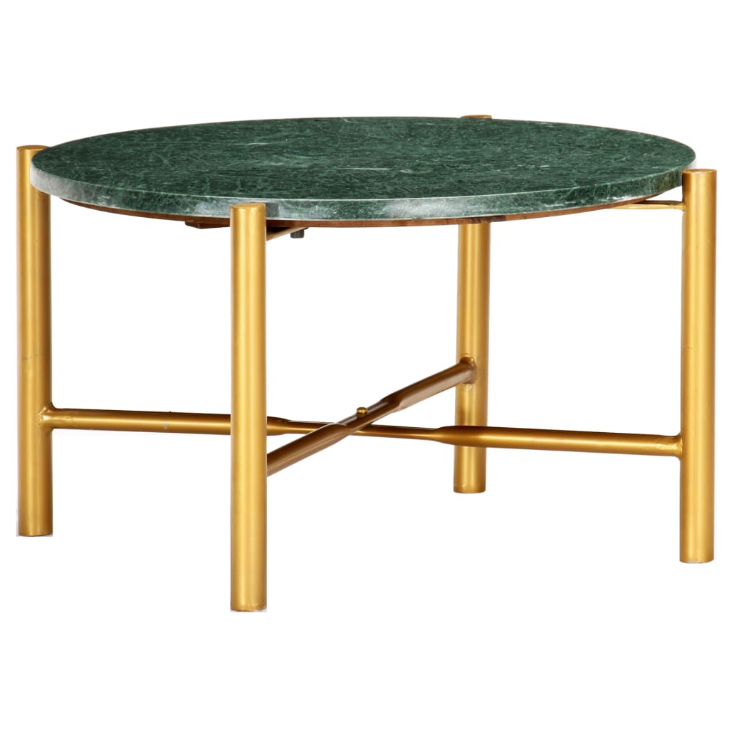 Couchtisch Grün 60×60×35 cm Echtstein in Marmoroptik - Premium Couchtische - Just €138.75! Shop now at homesales4u