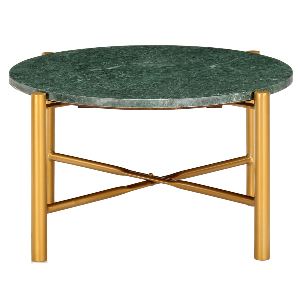 Couchtisch Grün 60×60×35 cm Echtstein in Marmoroptik - Premium Couchtische - Just €138.75! Shop now at homesales4u