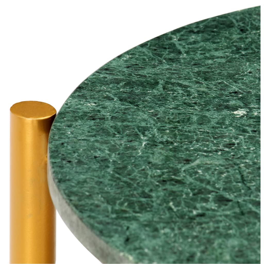 Couchtisch Grün 60×60×35 cm Echtstein in Marmoroptik - Premium Couchtische - Just €138.75! Shop now at homesales4u
