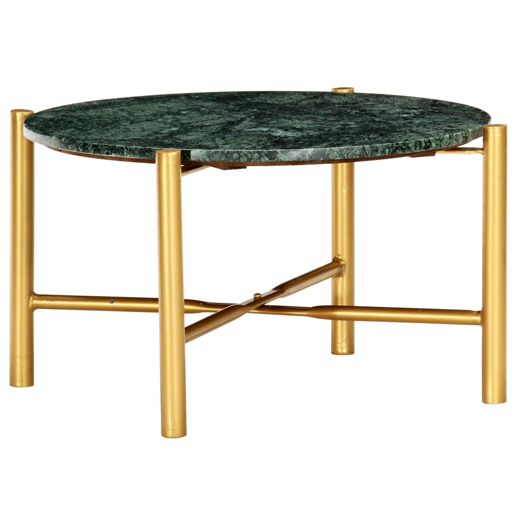 Couchtisch Grün 60×60×35 cm Echtstein in Marmoroptik - Premium Couchtische - Just €138.75! Shop now at homesales4u