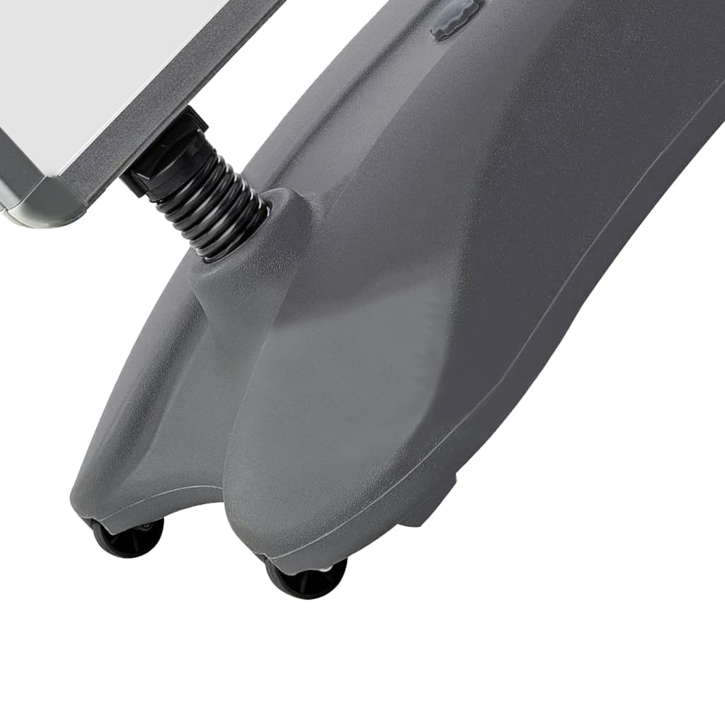 A1-Plakatständer Wasserbefüllbar Grau Aluminiumlegierung - Premium Vitrinen - Just €209.62! Shop now at homesales4u