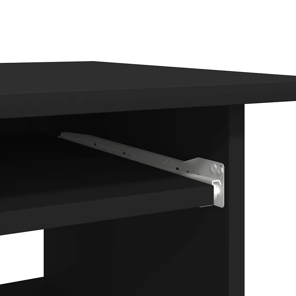 Schreibtisch Schwarz 80x45x74 cm Holzwerkstoff - Premium Schreibtische - Just €71.18! Shop now at homesales4u