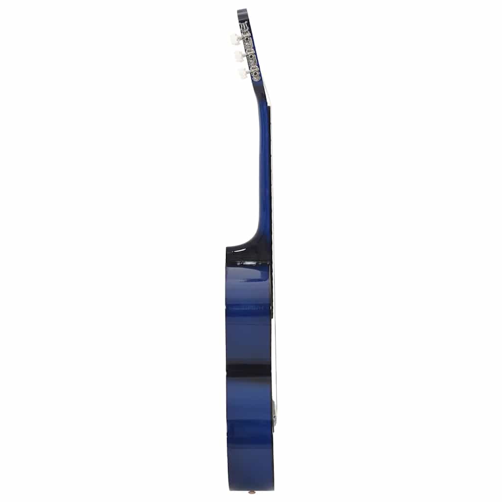 Klassikgitarre für Anfänger Blau 4/4 39" Lindenholz - Premium Gitarren - Just €80.25! Shop now at homesales4u