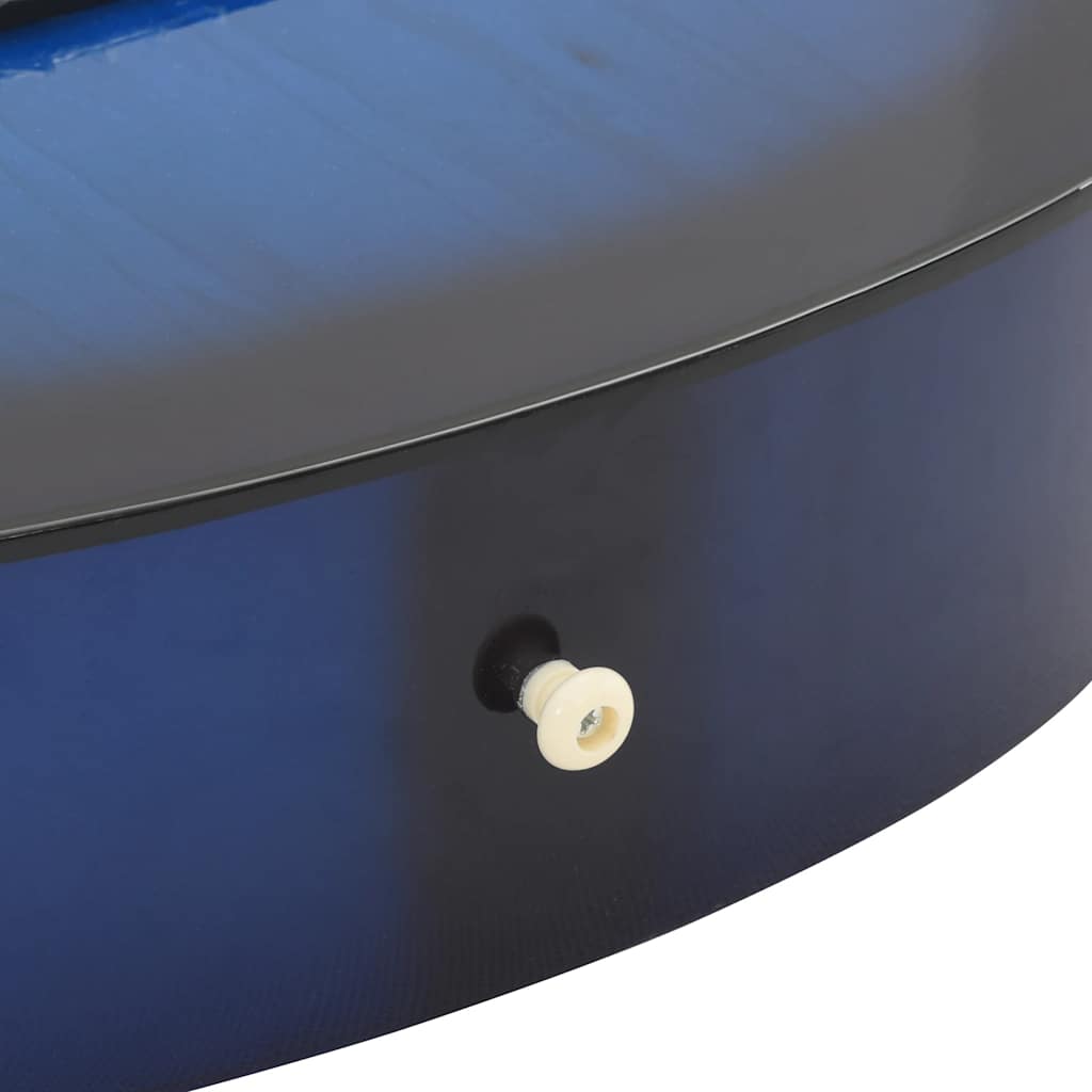 Klassikgitarre für Anfänger Blau 4/4 39" Lindenholz - Premium Gitarren - Just €80.25! Shop now at homesales4u