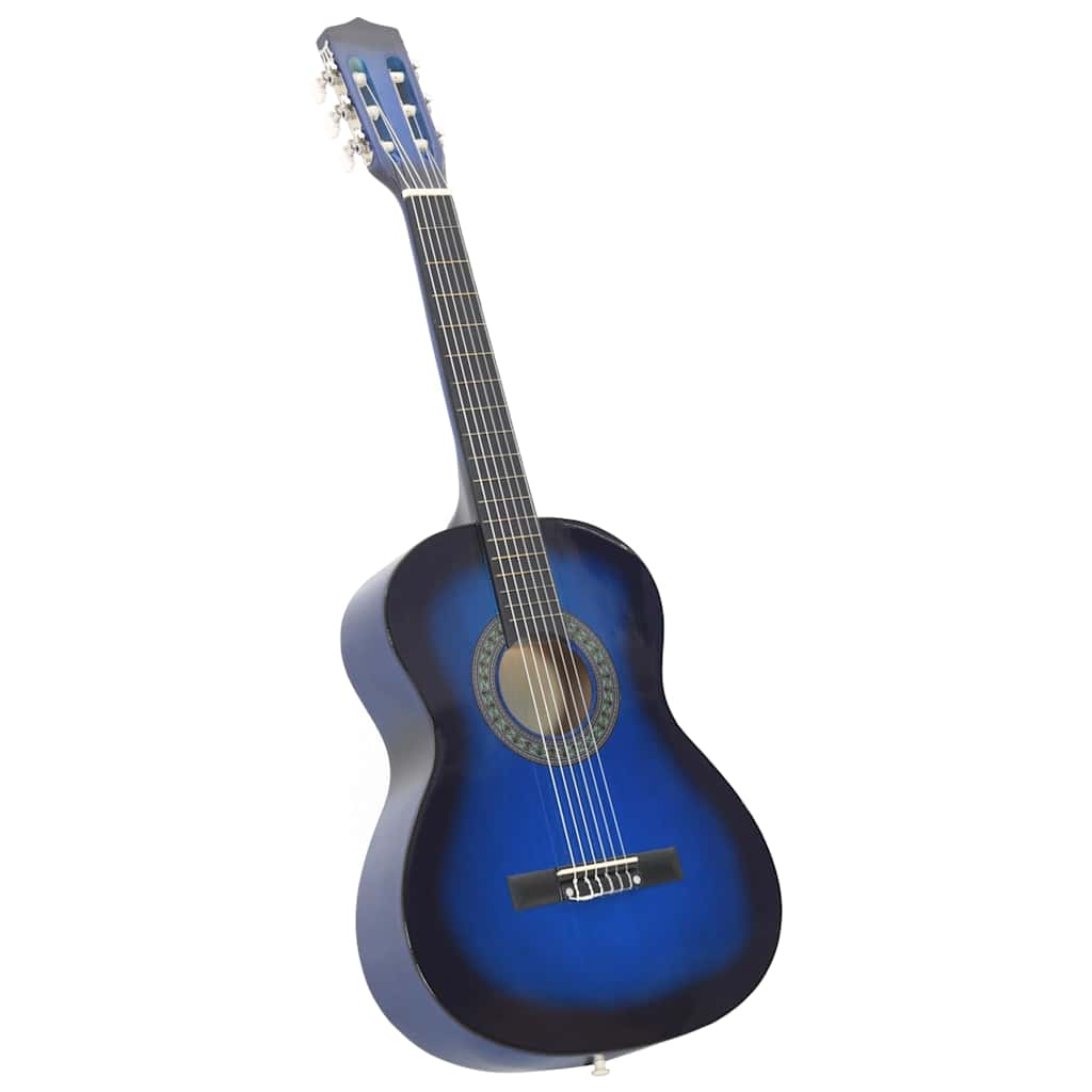Klassikgitarre für Anfänger und Kinder Blau 3/4 36" - Premium Gitarren - Just €73.29! Shop now at homesales4u