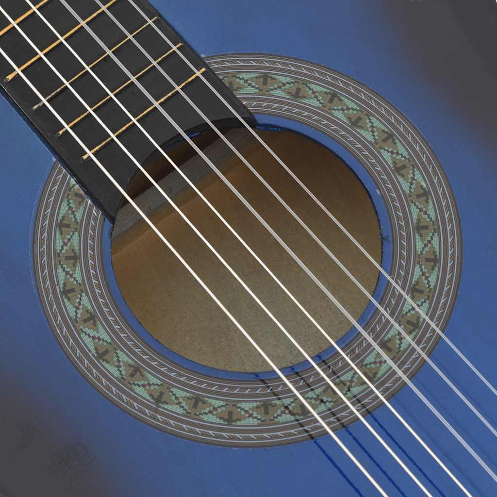 Klassikgitarre für Anfänger und Kinder Blau 3/4 36" - Premium Gitarren - Just €73.29! Shop now at homesales4u