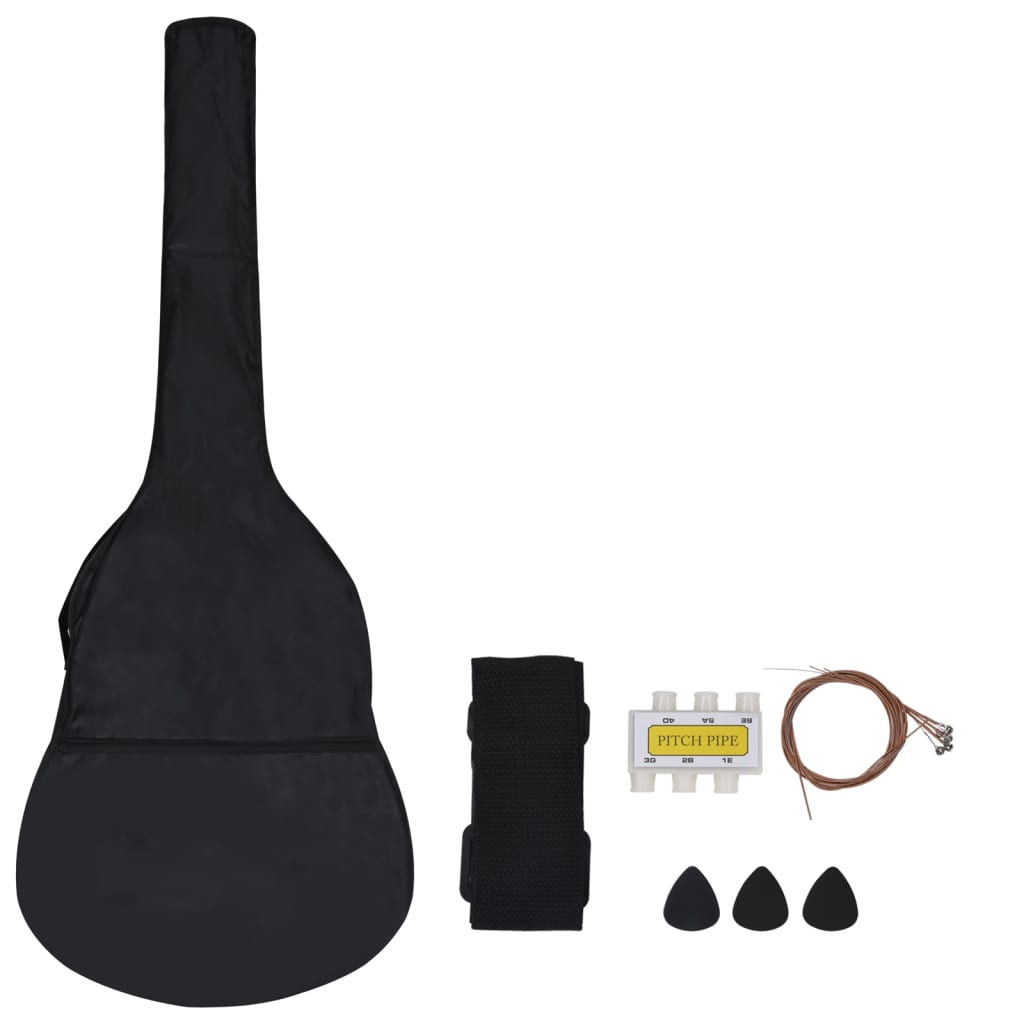 8-tlg. Klassikgitarren-Set für Anfänger Blau 3/4 36" - Premium Gitarren - Just €80.90! Shop now at homesales4u