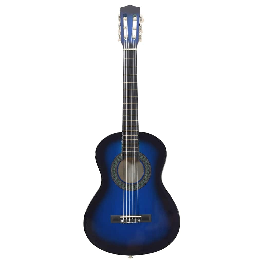 Klassikgitarre für Anfänger und Kinder Blau 1/2 34" - Premium Gitarren - Just €64.70! Shop now at homesales4u