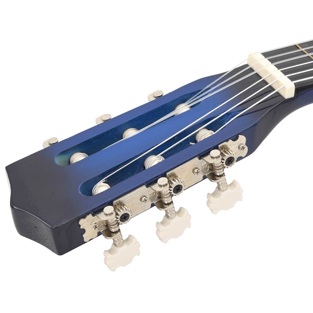 Klassikgitarre für Anfänger und Kinder Blau 1/2 34" - Premium Gitarren - Just €64.70! Shop now at homesales4u
