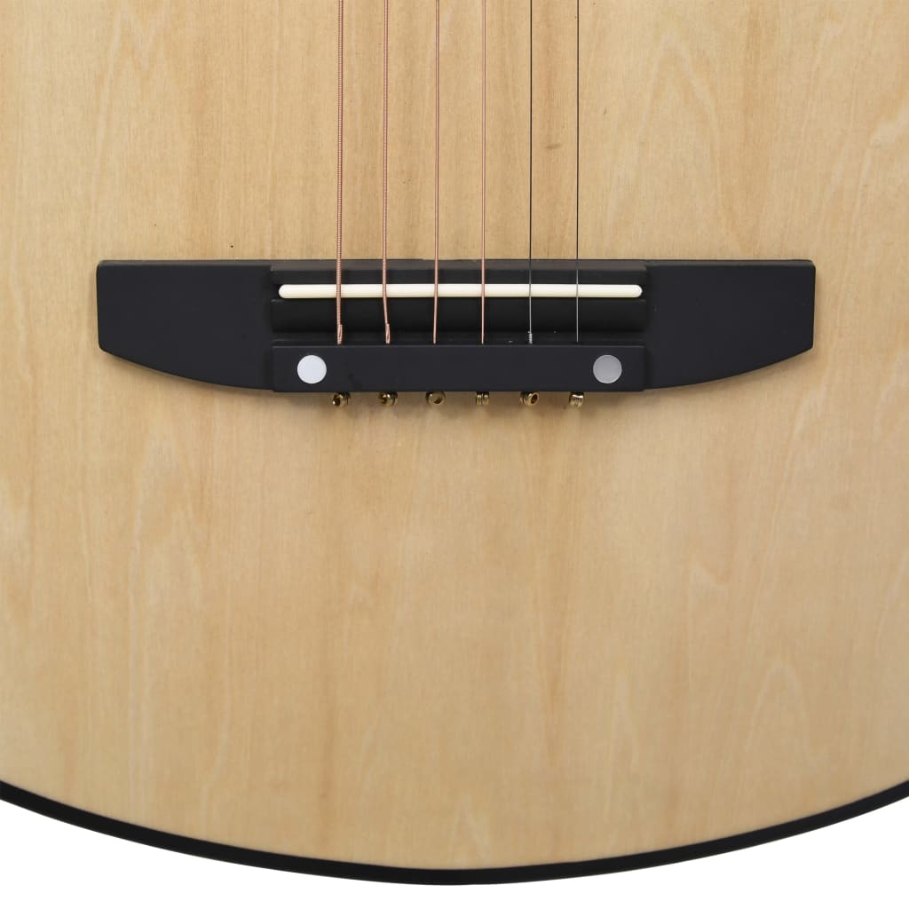 Westerngitarre Akustisch Cutaway mit 6 Saiten 38" Lindenholz - Premium Gitarren - Just €78.05! Shop now at homesales4u