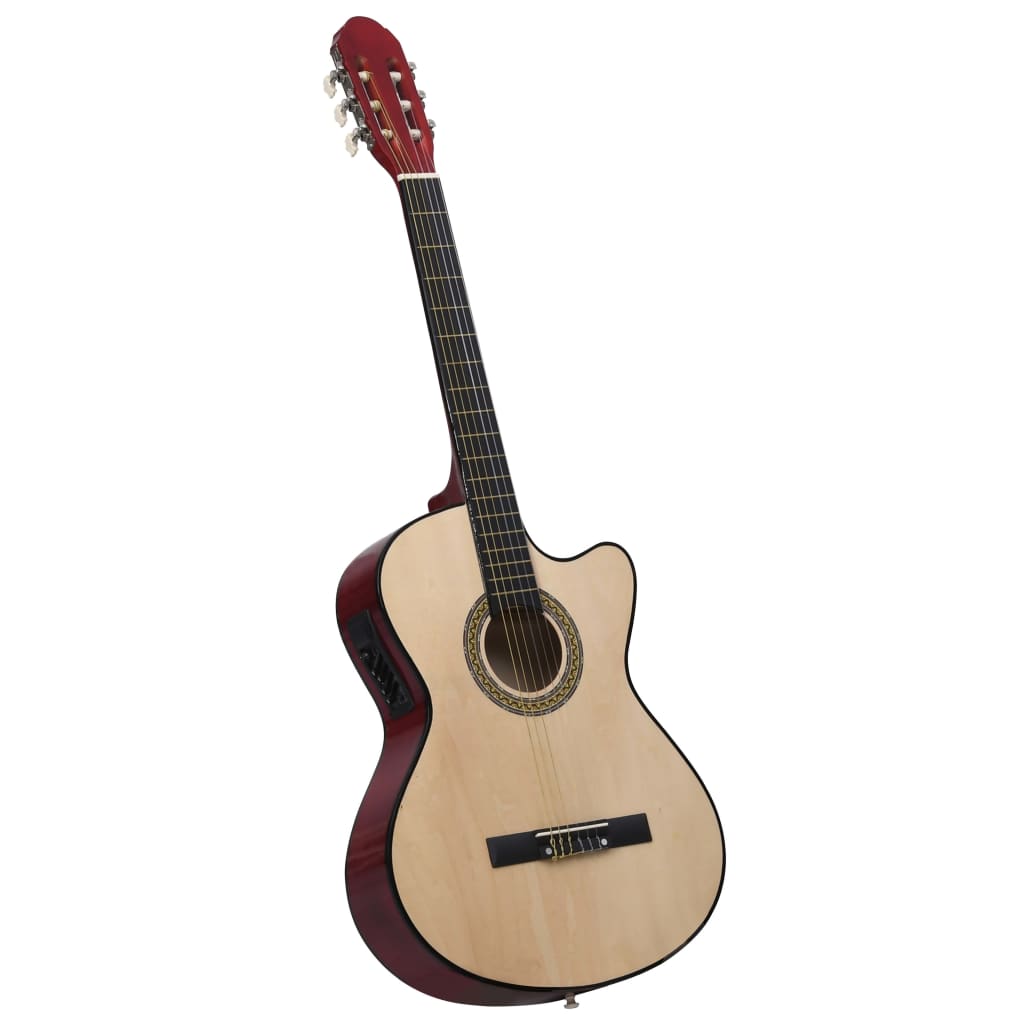 12-tlg. Westerngitarre Set mit Equalizer und 6 Saiten - Premium Gitarren - Just €142.57! Shop now at homesales4u