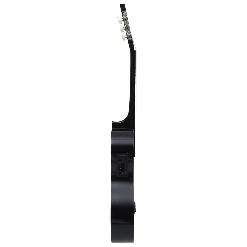 12-tlg. Western Gitarren-Set mit Equalizer und 6 Saiten Schwarz - Premium Gitarren - Just €139.62! Shop now at homesales4u