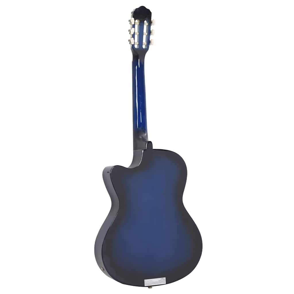 Westerngitarre Cutaway mit Equalizer und 6 Saiten Blau - Premium Gitarren - Just €104.51! Shop now at homesales4u