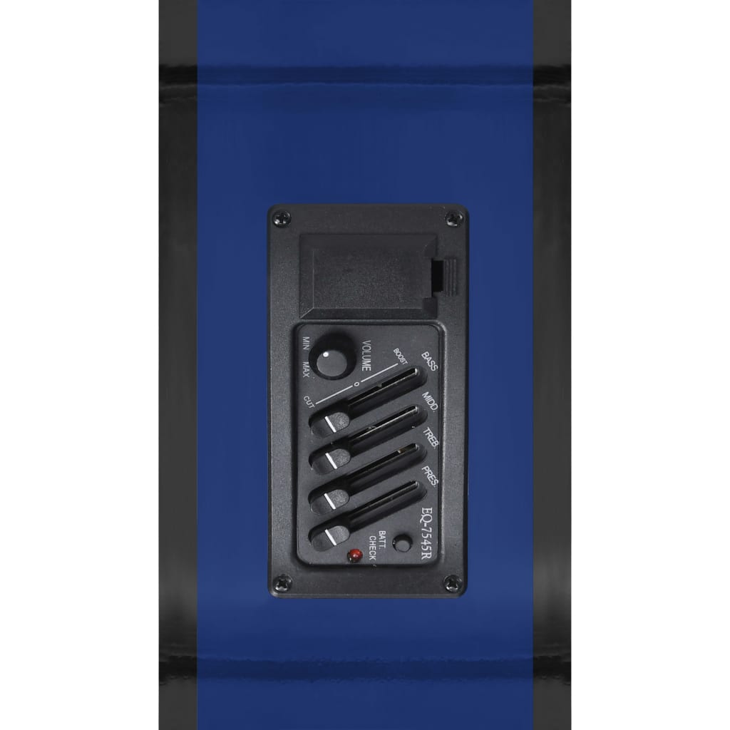 Westerngitarre Cutaway mit Equalizer und 6 Saiten Blau - Premium Gitarren - Just €104.51! Shop now at homesales4u