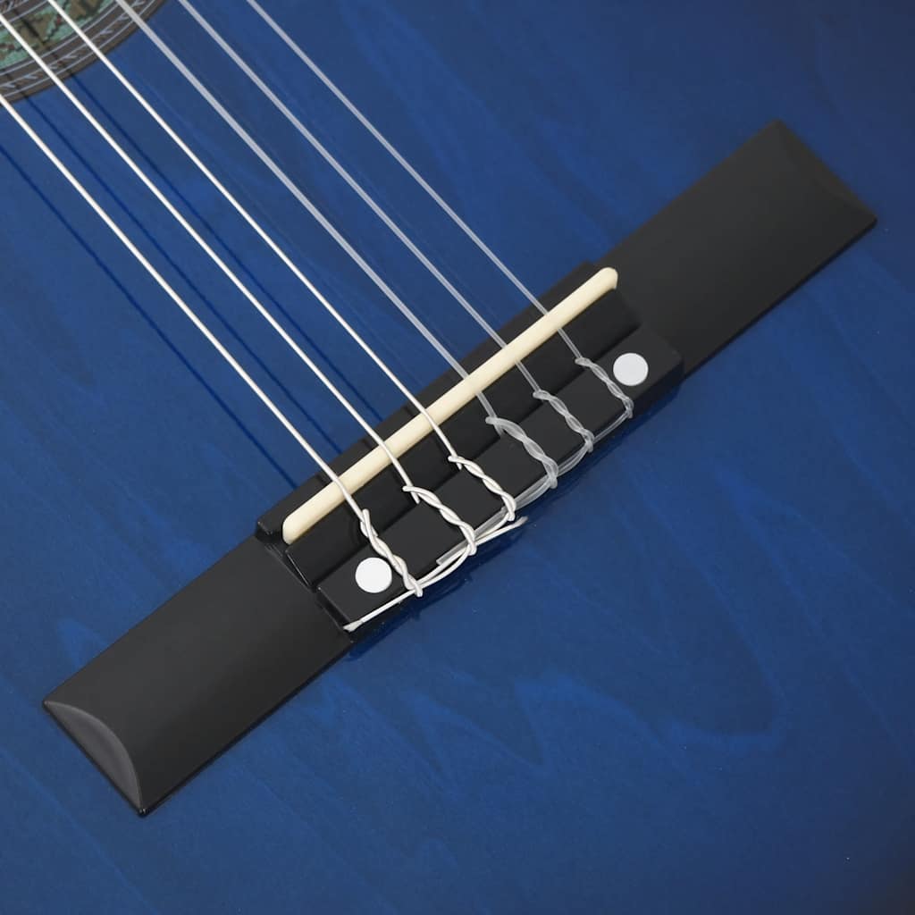Westerngitarre Cutaway mit Equalizer und 6 Saiten Blau - Premium Gitarren - Just €104.51! Shop now at homesales4u