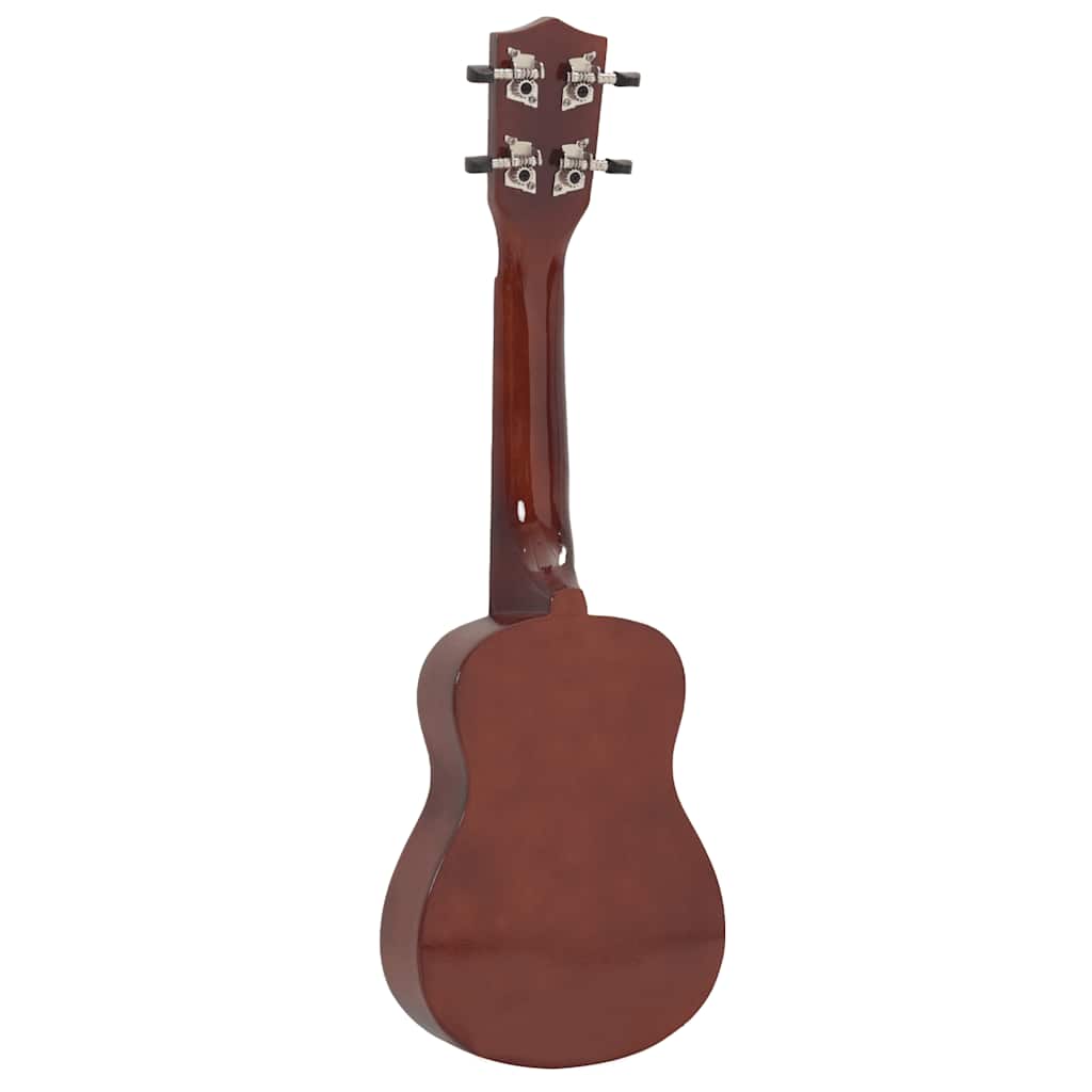 Sopran Ukulele Set für Kinder mit Tasche Dunkles Holz 21" - Premium Saiteninstrumente - Just €43.75! Shop now at homesales4u