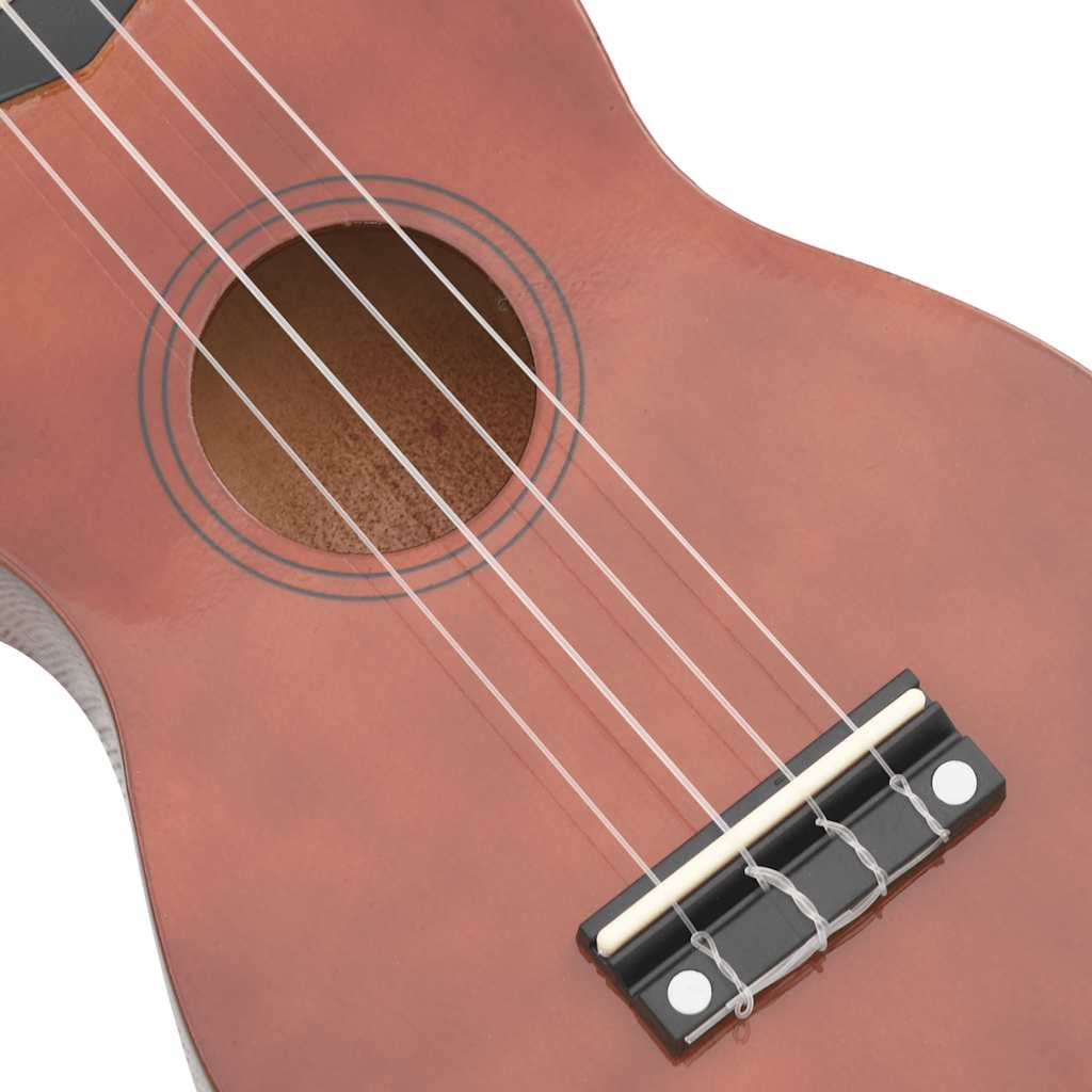 Sopran Ukulele Set für Kinder mit Tasche Dunkles Holz 21" - Premium Saiteninstrumente - Just €43.75! Shop now at homesales4u