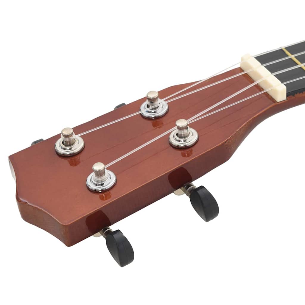 Sopran Ukulele Set für Kinder mit Tasche Dunkles Holz 23" - Premium Saiteninstrumente - Just €41.35! Shop now at homesales4u