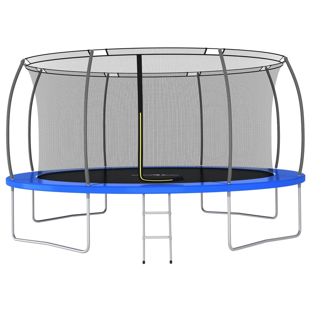 Trampolin-Set Rund 460×80 cm 150 kg - Premium Trampoline - Just €639.11! Shop now at homesales4u