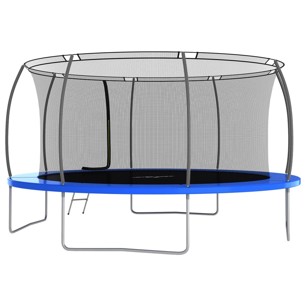 Trampolin-Set Rund 460×80 cm 150 kg - Premium Trampoline - Just €639.11! Shop now at homesales4u