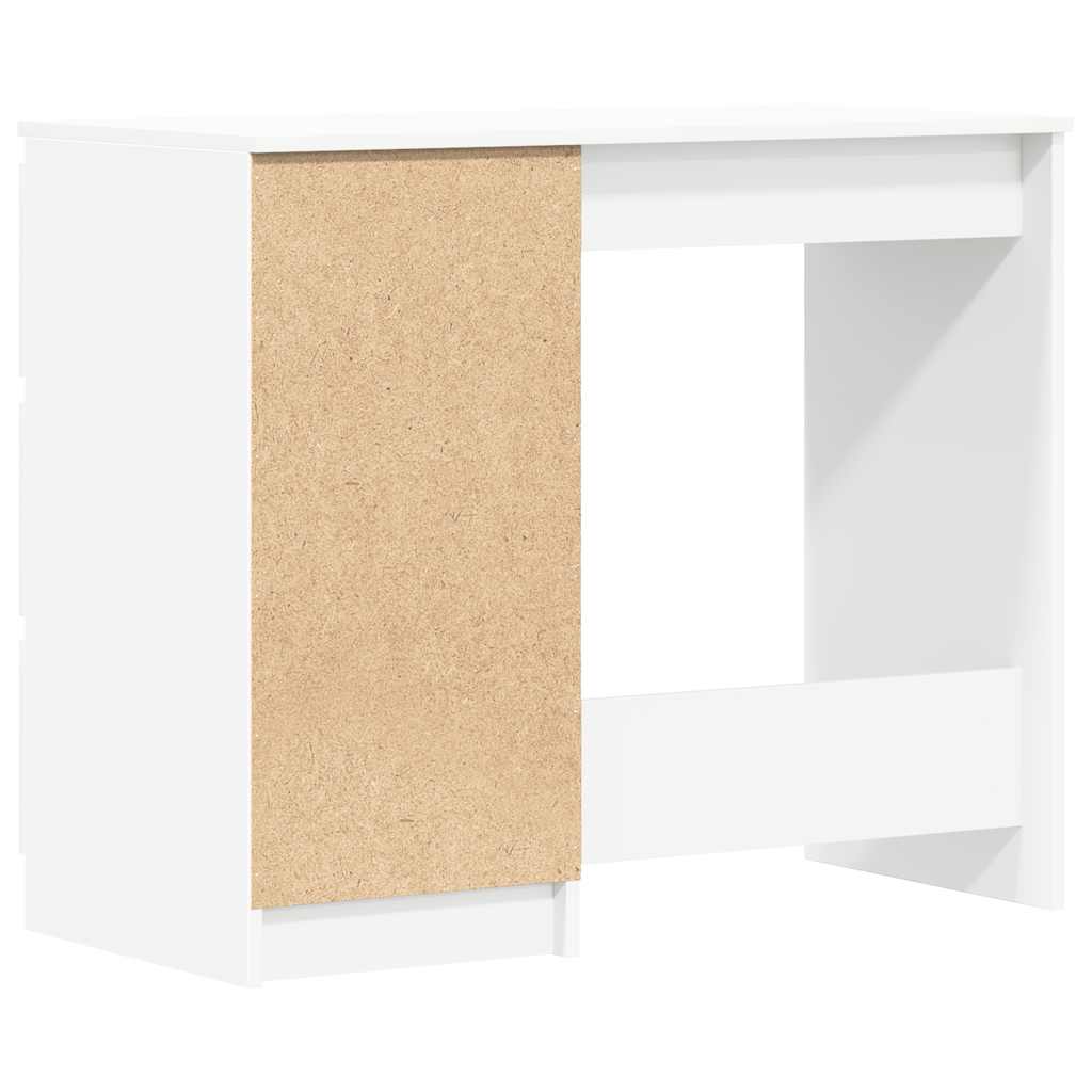 Schreibtisch Weiß 90x45x76 cm Holzwerkstoff - Premium Schreibtische - Just €124.69! Shop now at homesales4u