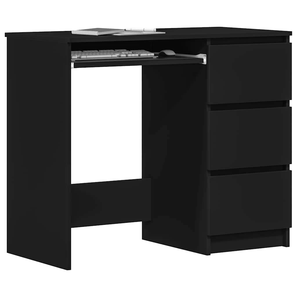 Schreibtisch Schwarz 90x45x76 cm Holzwerkstoff - Premium Schreibtische - Just €108.11! Shop now at homesales4u