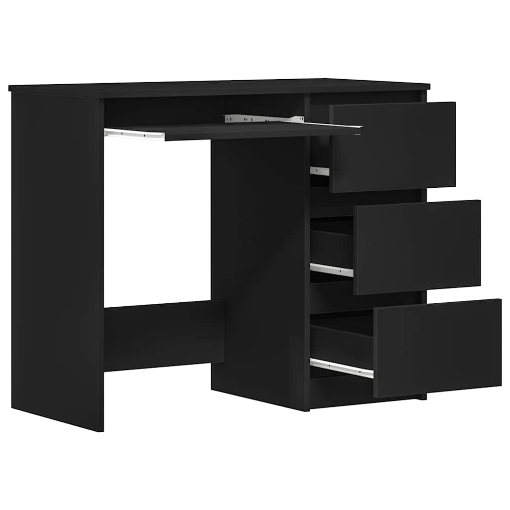 Schreibtisch Schwarz 90x45x76 cm Holzwerkstoff - Premium Schreibtische - Just €108.11! Shop now at homesales4u