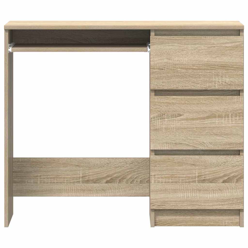 Schreibtisch Sonoma-Eiche 90x45x76 cm Holzwerkstoff - Premium Schreibtische - Just €105.85! Shop now at homesales4u