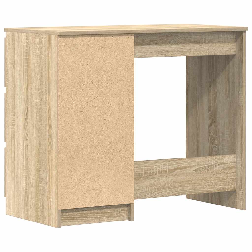 Schreibtisch Sonoma-Eiche 90x45x76 cm Holzwerkstoff - Premium Schreibtische - Just €105.85! Shop now at homesales4u