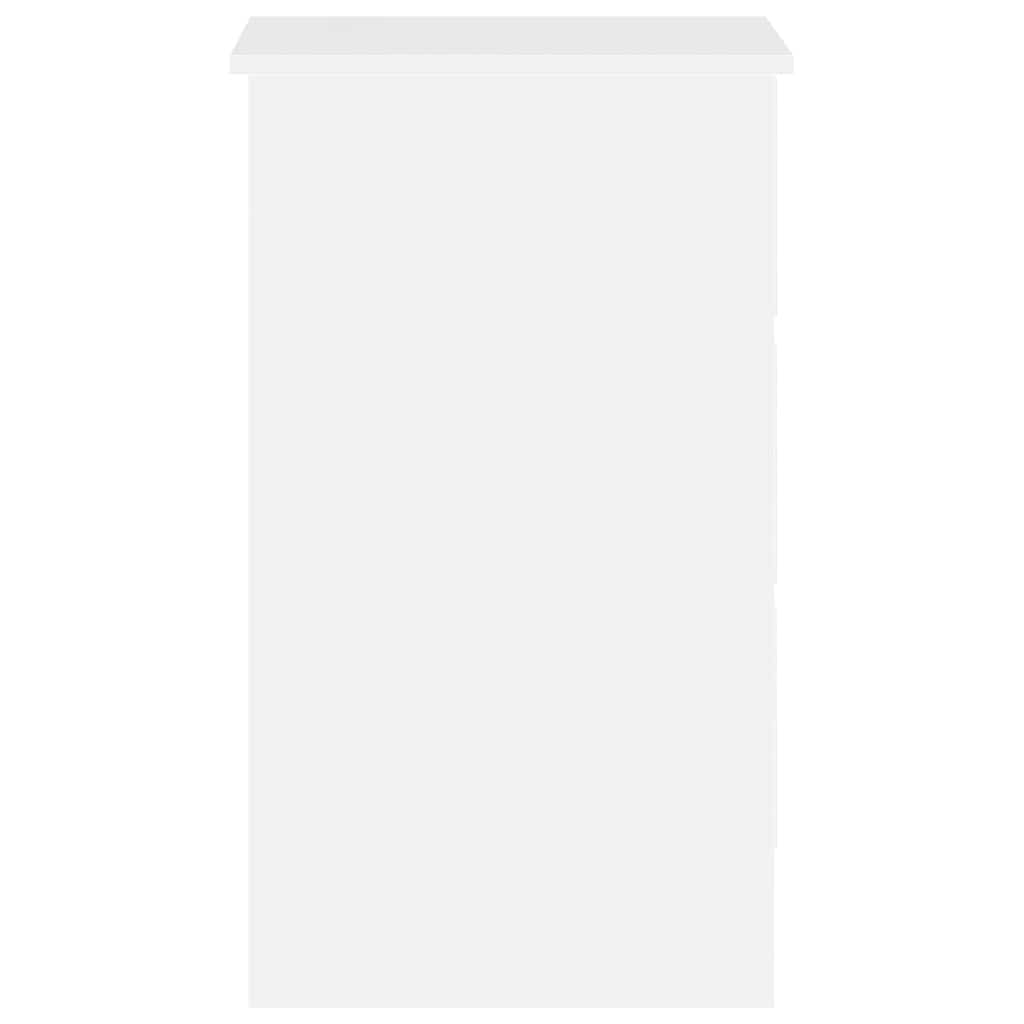 Schreibtisch Hochglanz-Weiß 90x45x76 cm Holzwerkstoff - Premium Schreibtische - Just €163.70! Shop now at homesales4u