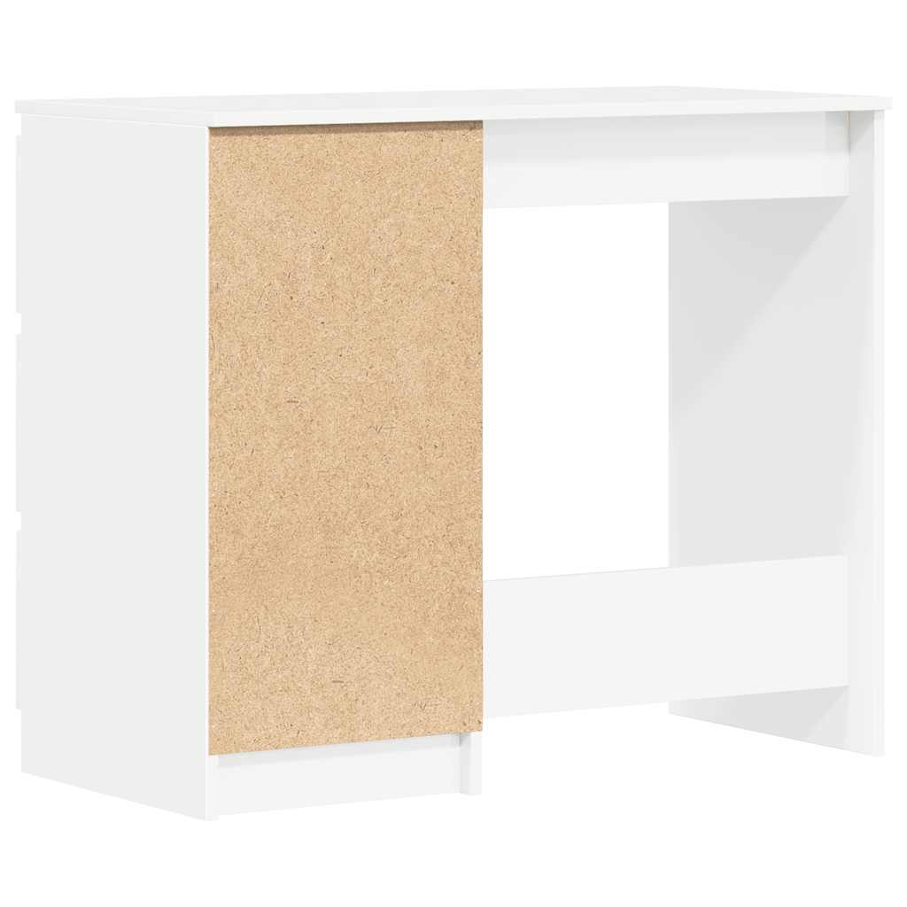 Schreibtisch Hochglanz-Weiß 90x45x76 cm Holzwerkstoff - Premium Schreibtische - Just €163.70! Shop now at homesales4u