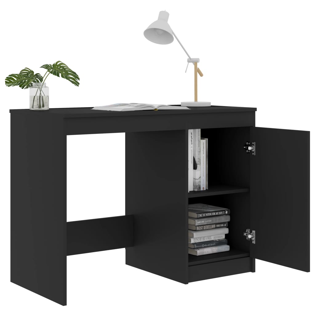 Schreibtisch Grau 100x50x76 cm Holzwerkstoff - Premium Schreibtische - Just €121.44! Shop now at homesales4u