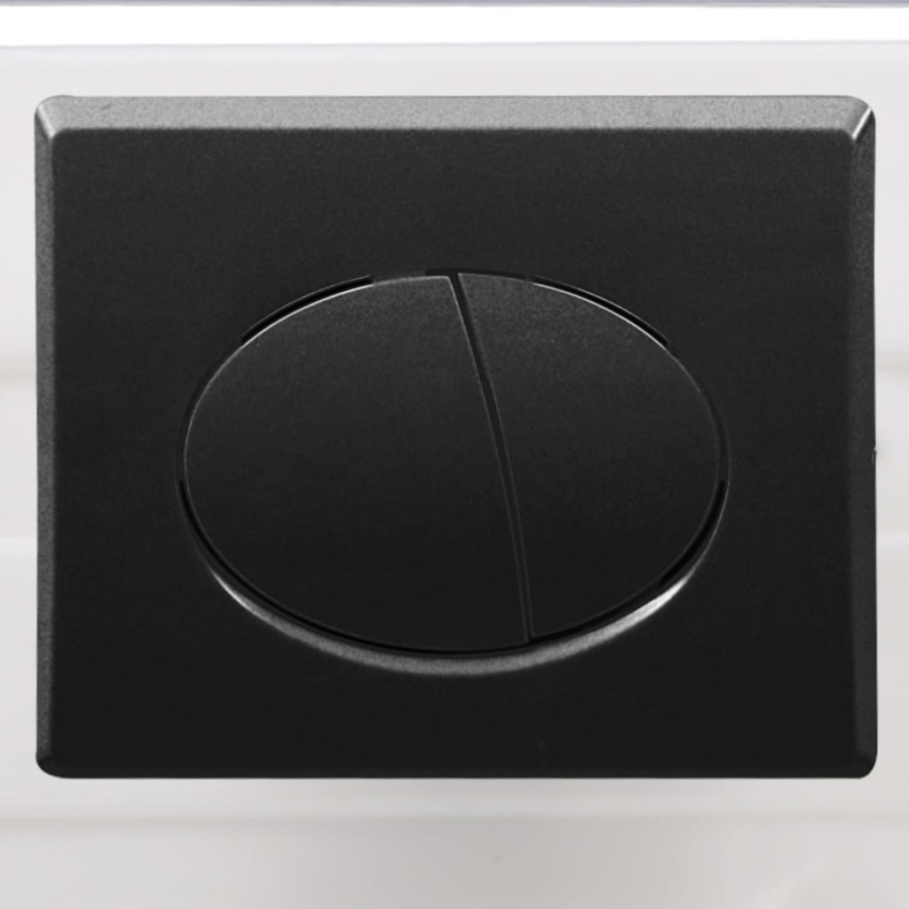 Hänge-Toilette mit Unterputzspülkasten Keramik Schwarz - Premium Toiletten - Just €482.30! Shop now at homesales4u