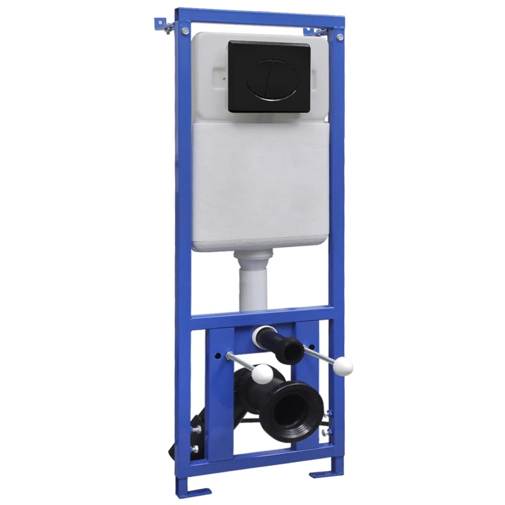 Hänge-Toilette mit Unterputzspülkasten Keramik Schwarz - Premium Toiletten - Just €482.30! Shop now at homesales4u