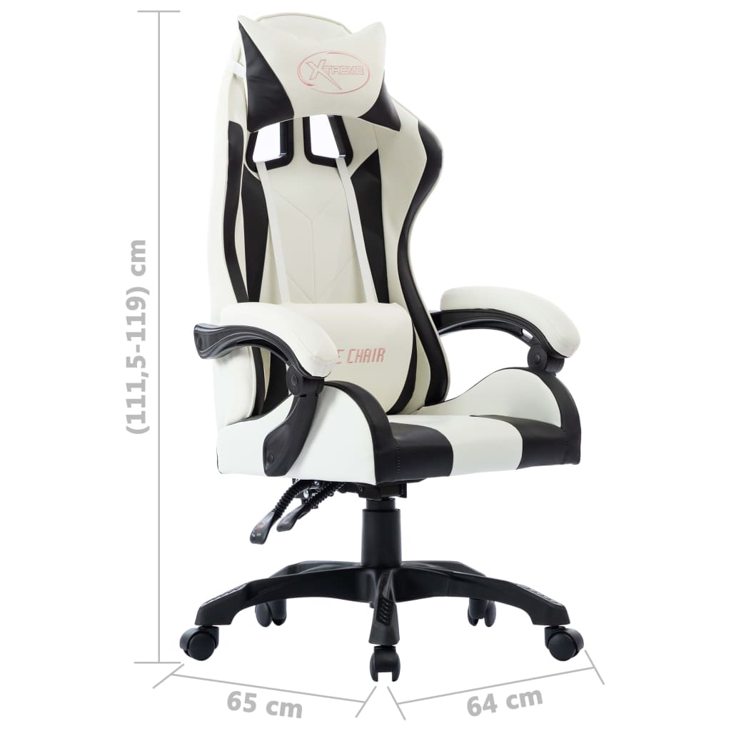 Gaming-Stuhl Schwarz Kunstleder - Premium Bürostühle - Just €181.64! Shop now at homesales4u