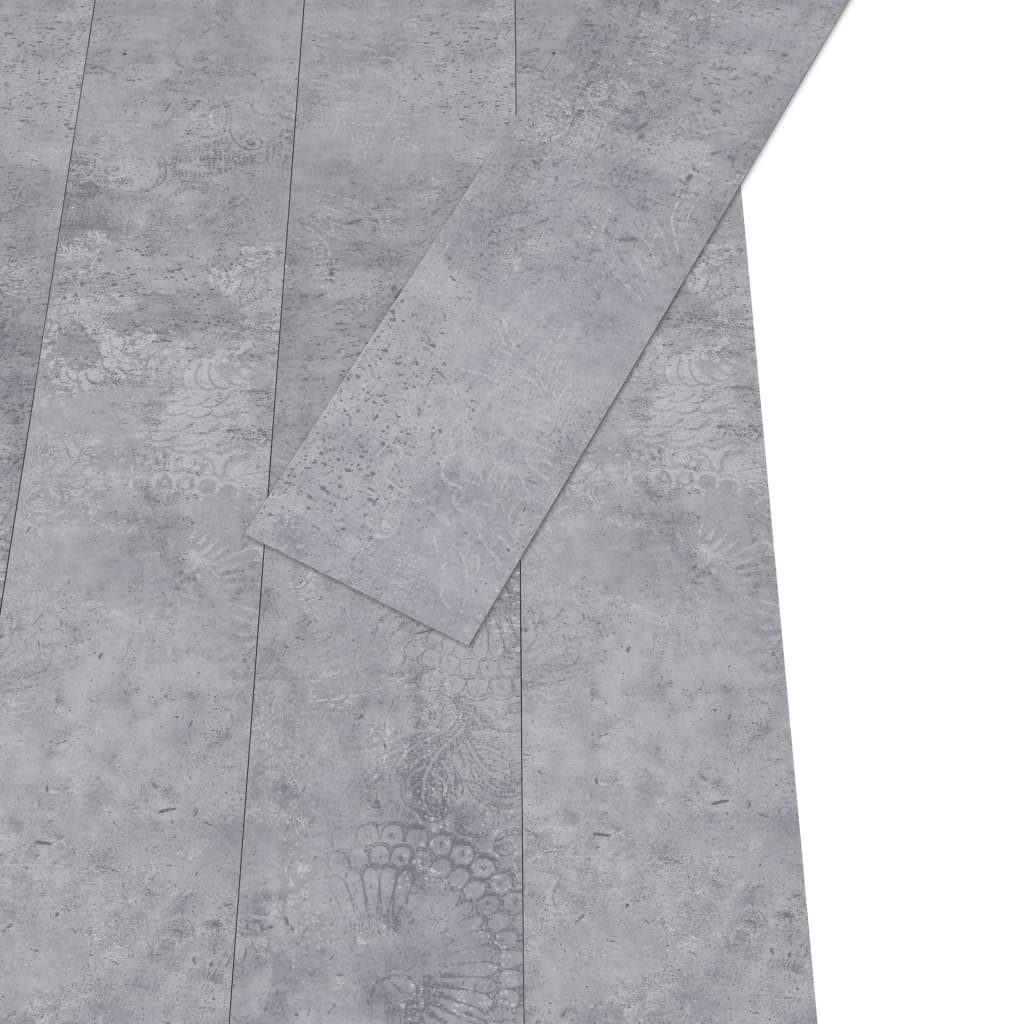 PVC-Fliesen Selbstklebend 5,02 m² 2 mm Zementgrau - Premium Fußböden & Teppichböden - Just €110.11! Shop now at homesales4u