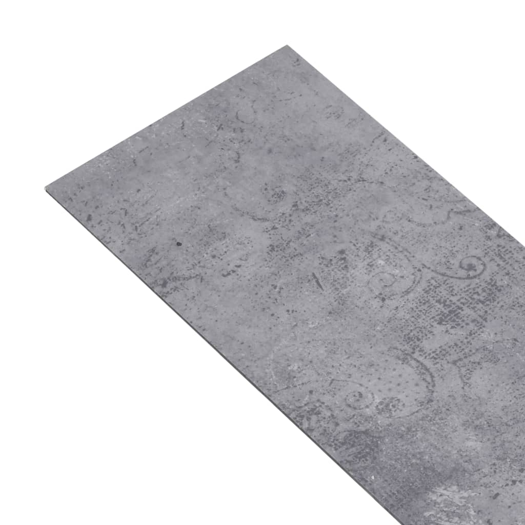 PVC-Fliesen Selbstklebend 5,02 m² 2 mm Zementgrau - Premium Fußböden & Teppichböden - Just €110.11! Shop now at homesales4u